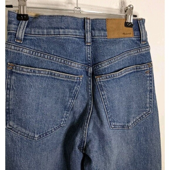 NWT Madewell The 90's Straight Leg High Rise Jean Size 23 Sequins Magic Pockets - Picture 8 of 12